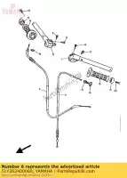 51Y262400000, Yamaha, poignée assy yamaha fz srx 600 1986 1987 1988, Nouveau