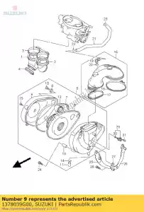 Suzuki 1378039G00 filtr komp - Dół