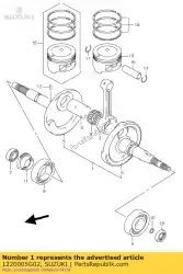 Qui puoi ordinare albero motore assy da Suzuki , con numero parte 1220005G02: