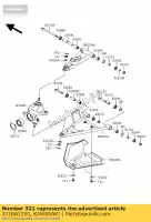 321BA1200, Kawasaki, château de noix, 12 mm commun kawasaki kfx kvf 360 650 700 750 2003 2004 2005 2006 2007, Nouveau