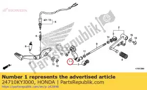 Honda 24710KYJ000 bras comp, gear cha - La partie au fond