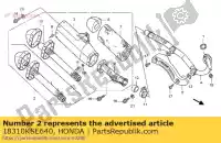 18310KSE640, Honda, marmitta comp. (96db) honda crf 150 2007, Nuovo