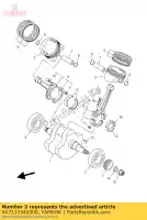 4X7133540000, Yamaha, pignon, entraînement yamaha bt xv xvs 750 1000 1100 1986 1988 1989 1991 1992 1994 1995 1996 1997 1998 1999 2000 2001 2002 2003 2004 2005 2006, Nouveau