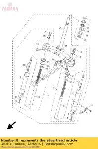 yamaha 3B3F31100000 d?tka komp.1 - Dół