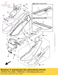 Qui puoi ordinare grafico 9 da Yamaha , con numero parte 3GM2179L1000: