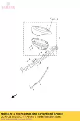 Qui puoi ordinare gruppo tachimetro da Yamaha , con numero parte 2DKH35101000: