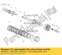 894821, Piaggio Group, engrenagem da bomba de óleo z = 39 aprilia  rsv rsv4 rsv4 1100 racing factory abs rsv4 tuono tuono tuono v tuono v4 1100 (usa) tuono v4 1100 (usa) e5 tuono v4 1100 rr (apac) zd4ke000 zd4kea00 zd4kea00, zd4kewa zd4keb00 zd4keu zd4keua1 zd4kg000 zd4kga00 zd4kgb zd4kgb00 zd4kgu zd4kgu00 zd4kg, Novo