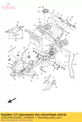 Aqui você pode pedir o suporte, bomba de combustível em Yamaha , com o número da peça 2CR244910000: