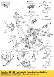 Tutaj możesz zamówić 01 stay-comp, walizka na narz? Dzia od Kawasaki , z numerem części 391370668: