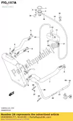 Here you can order the clamp from Suzuki, with part number 0940800177: