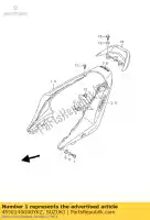 4550144G00YKZ, Suzuki, montagem da capa, assento suzuki gsr 600, Novo