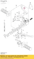 5762113E00, Suzuki, alavanca, embreagem suzuki  dr dr z 125 200 250 400 2000 2001 2002 2003 2004 2005 2006 2007 2008 2009 2010 2012 2014 2015 2016 2017 2018 2019 2020, Novo