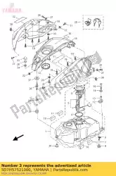 zendereenheid assy van Yamaha, met onderdeel nummer 5D7H57521000, bestel je hier online: