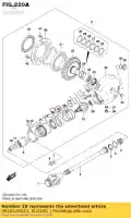 0926228023, Suzuki, cuscinetto suzuki  c gsx gv lt a vl vlr vs vz vzr 450 500 700 750 1100 1400 1500 1800 1986 1987 1988 1989 1990 1991 1992 1993 1994 1995 1996 1997 1998 1999 2000 2001 2002 2003 2004 2005 2006 2007 2008 2009 2010 2011 2012 2014 2015 2016 2017 2018 2019, Nuovo