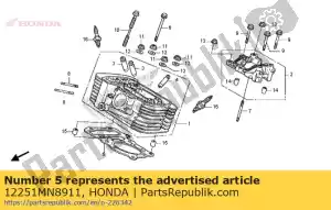 Honda 12251MN8911 pakking, cilinderkop - Onderkant