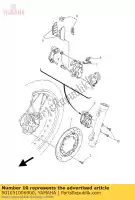 560710017, Kawasaki, etiqueta de advertencia, alforja zg1400 kawasaki gtr tr 1400 2008 2009 2010 2011 2012 2013, Nuevo