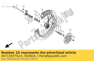 Honda 44711KFT623 pneu, avant - La partie au fond