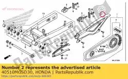 Tutaj możesz zamówić ochraniacz ? A? Cucha od Honda , z numerem części 40510MGSD30: