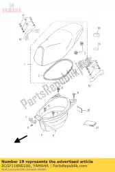 Ici, vous pouvez commander le marquage des pièces d'étiquettes auprès de Yamaha , avec le numéro de pièce 2CGF118N0100: