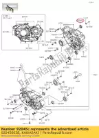 920450038, Kawasaki, Rolamento de esfera, 20x37x9 kx450d6f kawasaki kx  f klx r kx450f klx450r kfx450r klx450 kx450 kx450x 450 , Novo