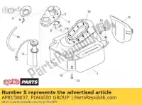 AP8158837, Piaggio Group, Bloquear aprilia  atlantic leonardo 125 150 250 500 1999 2000 2001 2002 2003 2004, Nuevo