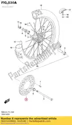 Here you can order the disc,front brak from Suzuki, with part number 5922103B00: