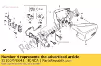 35100MFE641, Honda, switch assy., combinazione (honda lock) honda vt 750 2007 2008 2009, Nuovo