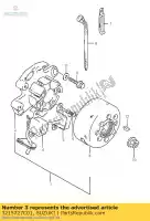 3215727C01, Suzuki, titular, p.u. bobina suzuki rm 125 250 1998 1999 2000, Nuevo