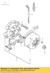 Aqui você pode pedir o titular, p. U. Coil em Suzuki , com o número da peça 3215727C01: