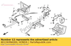 Here you can order the no description available at the moment from Honda, with part number 80124HN6000: