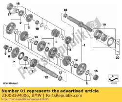 Qui puoi ordinare impostato per 1a marcia dell'albero di entrata da BMW , con numero parte 23008394006: