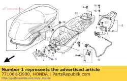 Here you can order the hook, helmet from Honda, with part number 77106KRJ900: