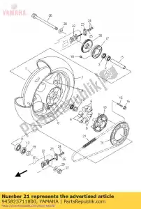 yamaha 945823711800 cetting - Lado inferior