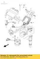 071200650B, Suzuki, tornillo suzuki gsr gsx gsx r 600 750 1000 1300 1996 1997 1998 1999 2000 2001 2002 2003 2004 2005 2006 2007 2008 2009 2010, Nuevo