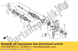 Ici, vous pouvez commander le circlip auprès de Honda , avec le numéro de pièce 44338SD5013: