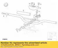 31428522439, BMW, clamping support bmw   650 1999 2000 2001 2002 2003 2004 2005 2006 2007 2008 2009 2010 2011 2012 2013 2014 2015 2016, New