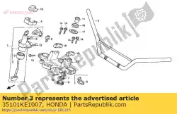 Here you can order the no description available at the moment from Honda, with part number 35101KE1007: