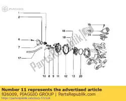 Tutaj możesz zamówić cylinder od Piaggio Group , z numerem części 826009: