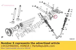 Tutaj możesz zamówić rami?, np. D? Wignia zaworowa od Honda , z numerem części 14432HN6000: