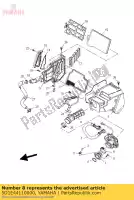 5D1E44110000, Yamaha, boîtier, filtre à air yamaha ybr 250 2007 2009 2011, Nouveau