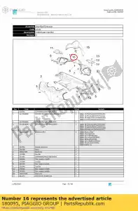 Piaggio Group 180095 dérive - La partie au fond