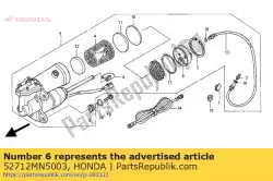 Ici, vous pouvez commander le housse comp., séchoir auprès de Honda , avec le numéro de pièce 52712MN5003: