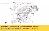 61000MFNS50ZB, Honda, jeu d'ailes, fr. (wl) * typ honda cbf  a cb r ra f cbr fireblade rr fa ft cb1000ra 1000 , Nouveau