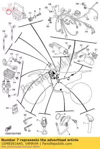 yamaha 1SM8591AA0 motorbesturingseenheid - Onderkant