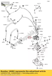 kawasaki 160820720 pump-assy-oil, abs, bosch, zx636 - Onderkant