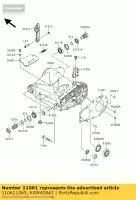 110611065, Kawasaki, joint, bras oscillant kvf650-a1 kawasaki kfx kvf 360 650 700 2002 2003 2004 2005 2006 2007 2008 2009 2010 2011 2012 2013, Nouveau