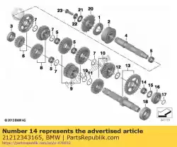 Qui puoi ordinare gabbia degli aghi - 25x29x13 da BMW , con numero parte 21212343165: