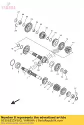 Ici, vous pouvez commander le palier auprès de Yamaha , avec le numéro de pièce 93306255Y900: