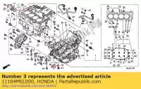 11104MEL000, Honda, bouchon, radiateur d'huile honda  cb cbf cbr 1000 2004 2005 2006 2007 2008 2009 2010 2011 2012 2013 2018 2019, Nouveau