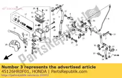 geen beschrijving beschikbaar op dit moment van Honda, met onderdeel nummer 45126HR0F01, bestel je hier online: